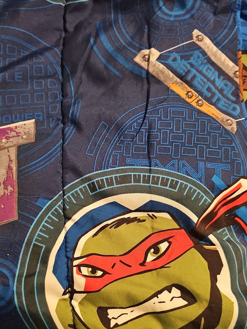 Twin Teenage Mutant Ninja Turtles Graphic Beddingl - - Picture 3 of 8
